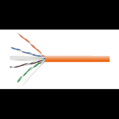 LAN Cable U/UTB CAT6 23awg LSZH Jacket Orange (305m)