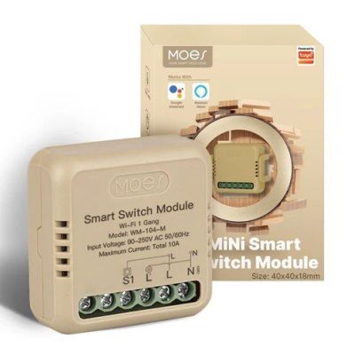 WiFi Mini DIY Smart Light Switch Module Relay Timer 1 Gang