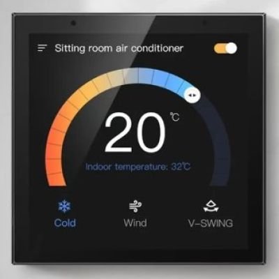Smart Thermostat Control Panel